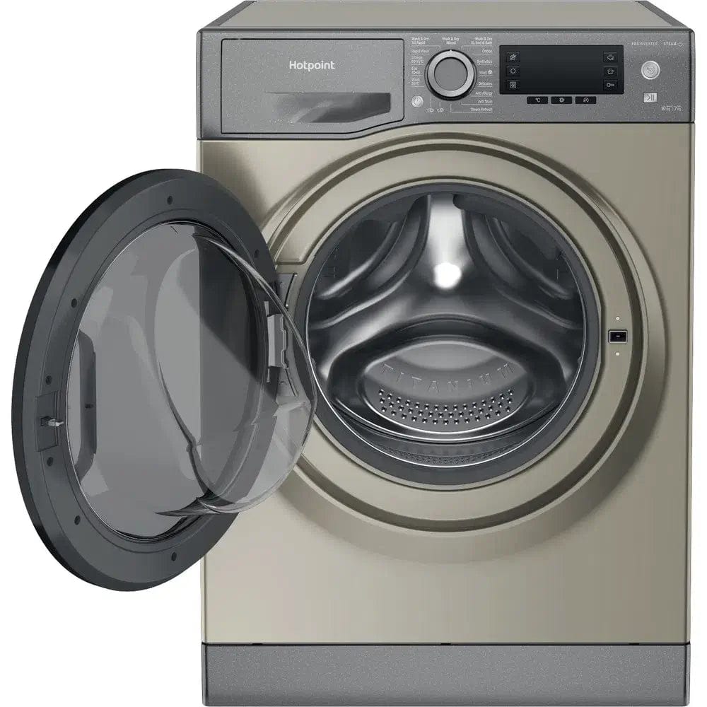 Hotpoint NDD10726GDA 10+7Kg ActiveCare Washer Dryer with 1400 Rpm, 59.5cm Wide - Graphite | Atlantic Electrics