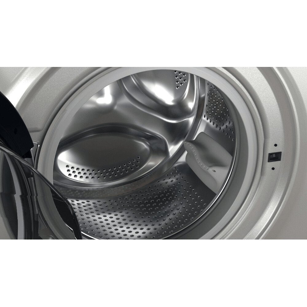 Hotpoint NSWF945CGGUKN 9kg Integrated Washing Machine, 1400 rpm, 59.5cm Wide - Graphite | Atlantic Electrics