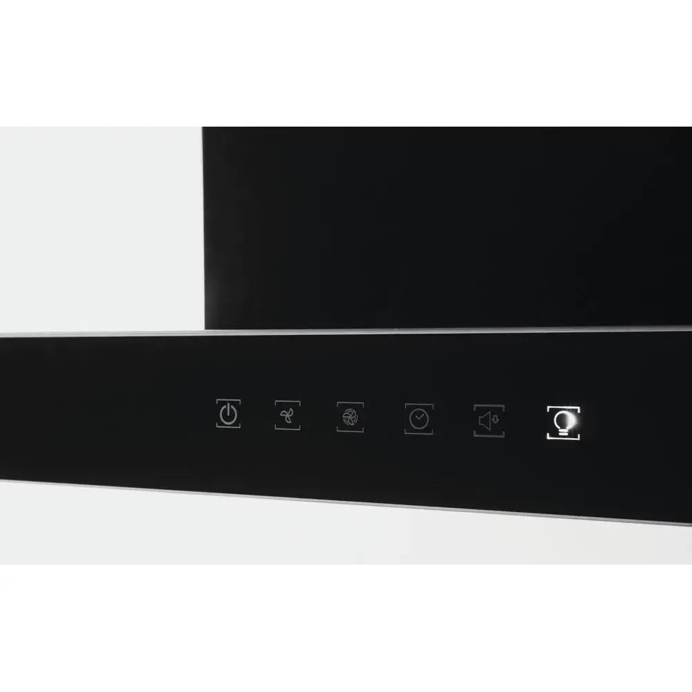 Hotpoint PHBS98CLTDK1 Wall Mounted Cooker Hood, 89.8cm Wide - Black | Atlantic Electrics