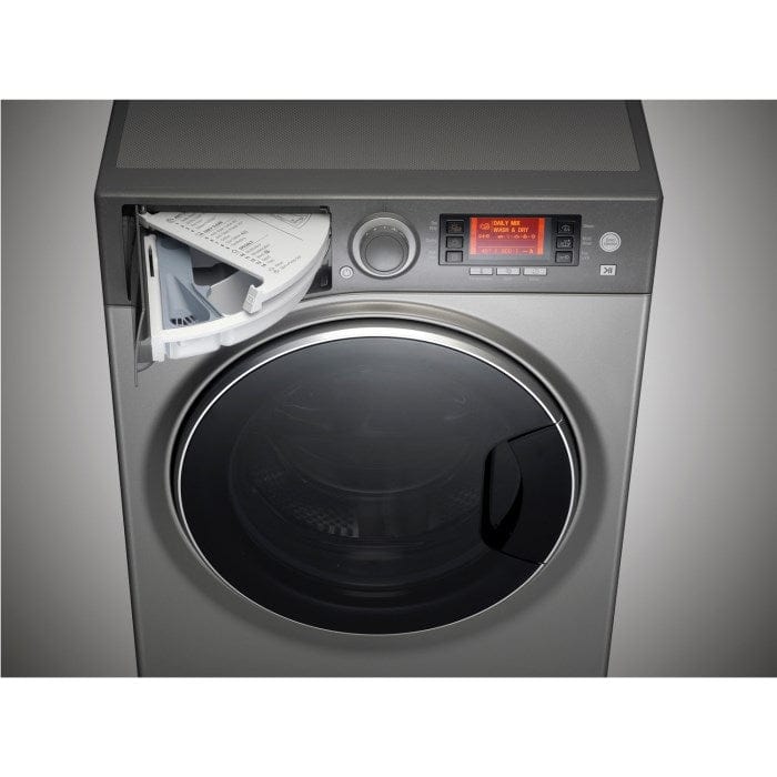 Hotpoint RD966JGD 9kg Wash 6kg Dry 1600rpm Freestanding Washer Dryer-Graphite - Atlantic Electrics - 39478044262623