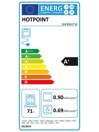 Thumbnail Hotpoint SI4854PIX Multifunction Single Oven With Pyrolytic Cleaning - 39478048948447