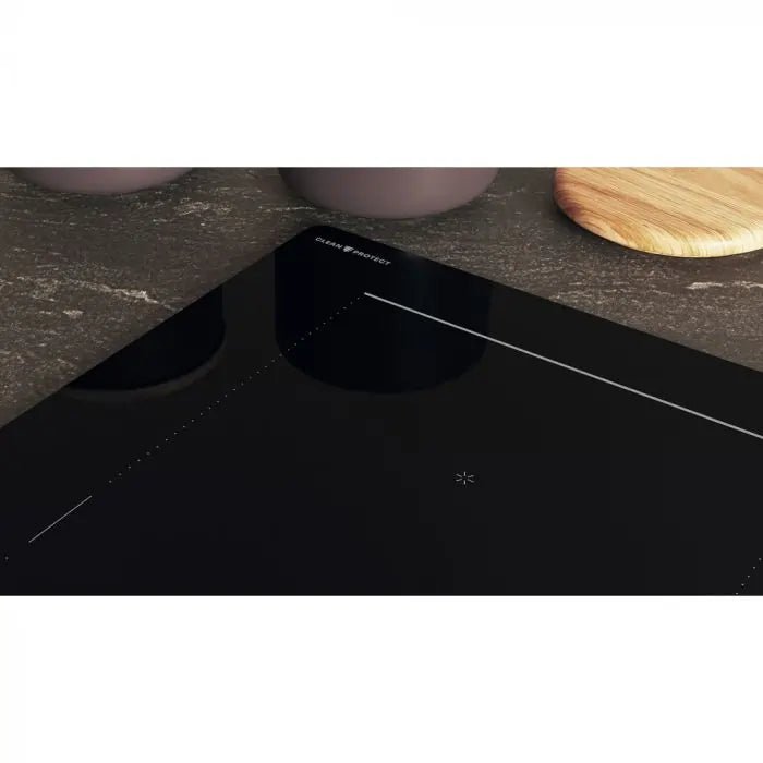 Hotpoint TS6477CCPNE 77cm 4 Zone Black Induction Hob with Flex Zone - Black | Atlantic Electrics