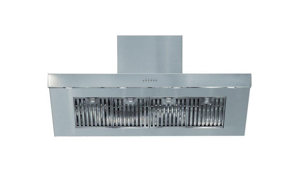ILVE AGQ120-I Chimney Cooker Hood 120cm, Stainless Steel | Atlantic Electrics