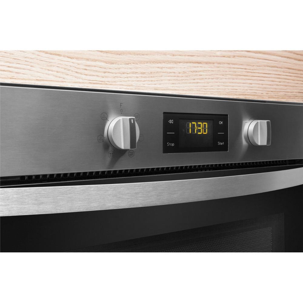 Indesit Aria MWI3443IX Built-in Microwave in Stainless Steel | Atlantic Electrics