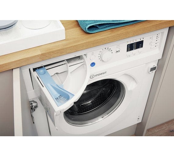 Indesit BIWMIL71252 Integrated 7Kg Washing Machine with 1200 rpm | Atlantic Electrics