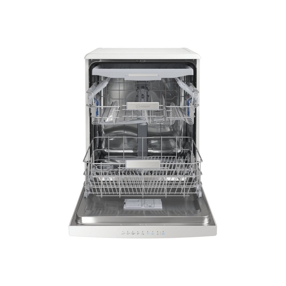 Indesit DFO3T133FUK 14 place settings Freetanding Dishwasher - White | Atlantic Electrics