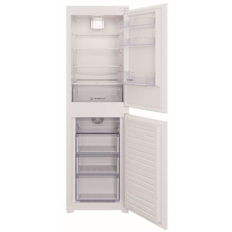 Indesit IBC185050F1 Integrated Frost Free Fridge Freezer with Sliding Door Fixing Kit - White | Atlantic Electrics