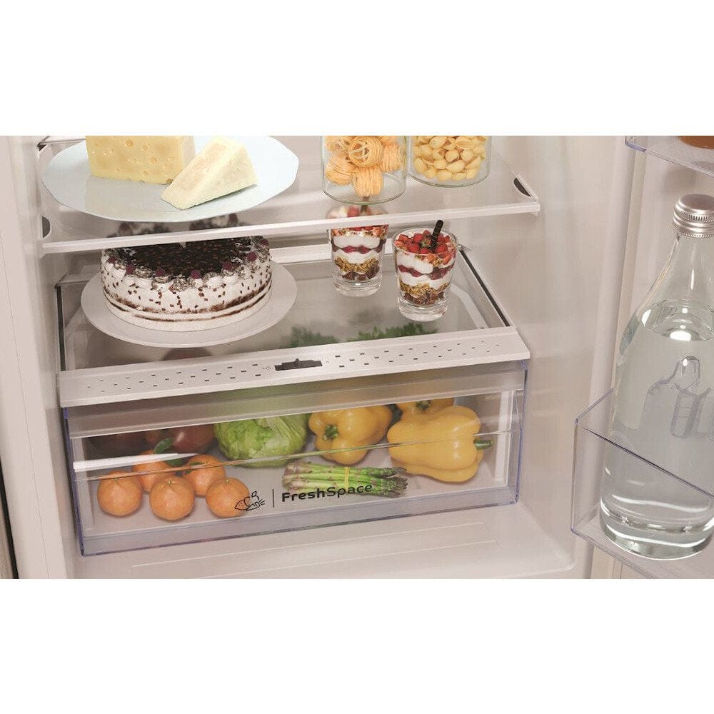 Indesit IBC185050F1 Integrated Frost Free Fridge Freezer with Sliding Door Fixing Kit - White | Atlantic Electrics