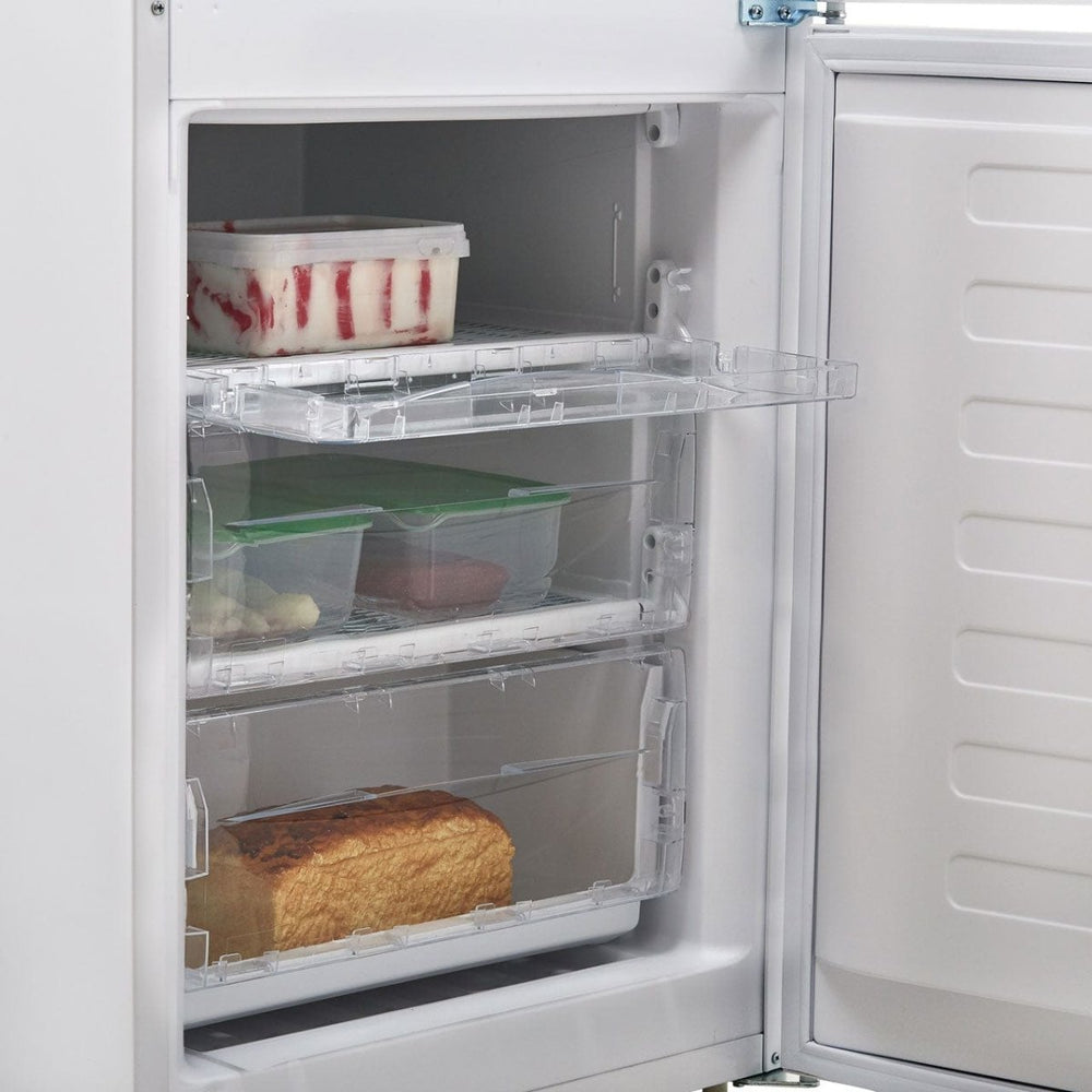 Indesit IBD5515W 206 Litre Freestanding Fridge Freezer 60-40 Split Frost Free 55cm Wide - White - Atlantic Electrics - 39478083092703