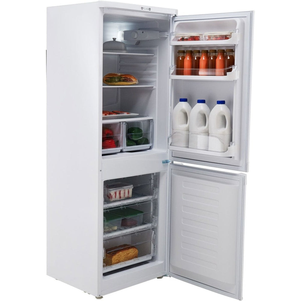 Indesit IBD5515W 206 Litre Freestanding Fridge Freezer 60-40 Split Frost Free 55cm Wide - White - Atlantic Electrics - 39478083027167