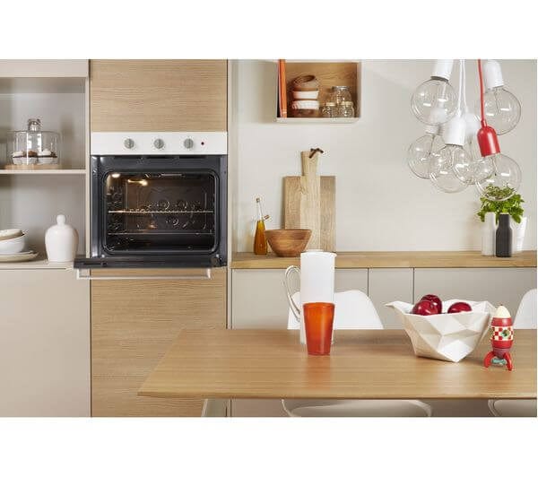Indesit Aria IFW6230WHUK Electric Built-in Single Oven - White | Atlantic Electrics