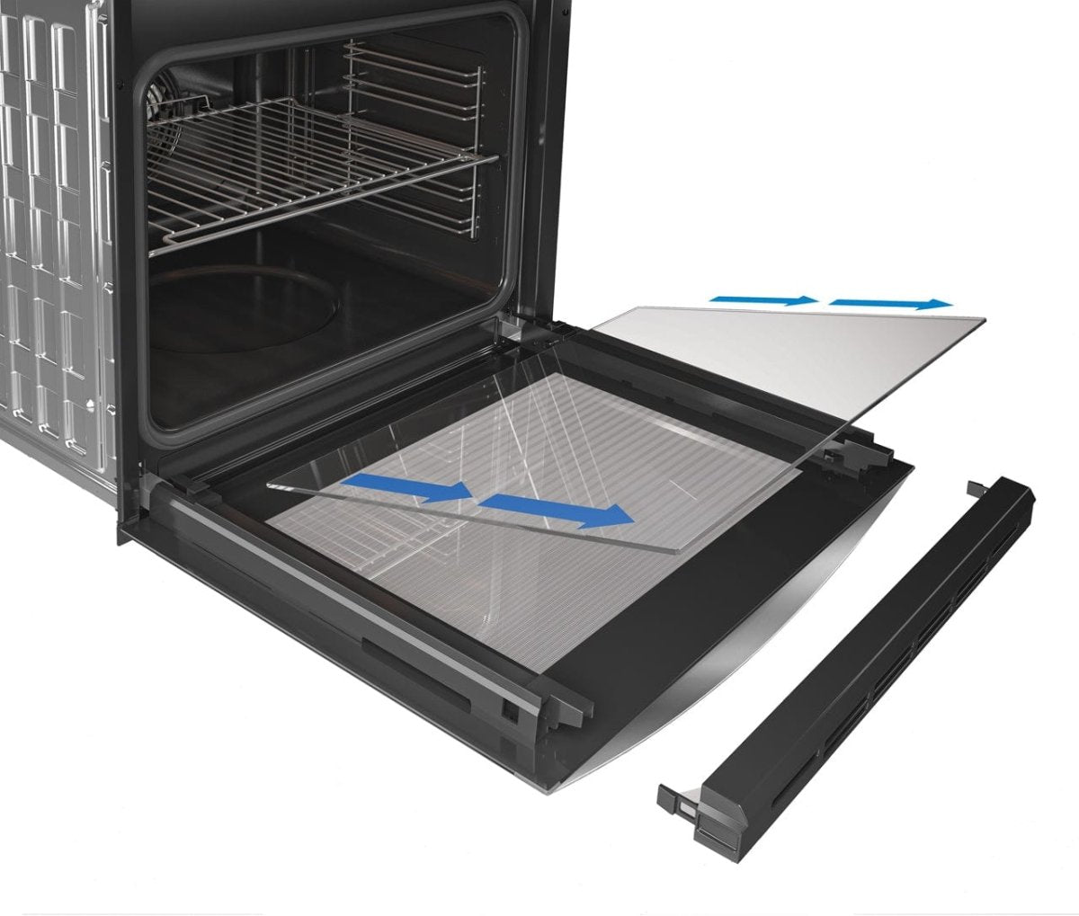 Indesit IFW6340IXUK Multifunction Built-in Electric Single Oven - Stainless Steel | Atlantic Electrics