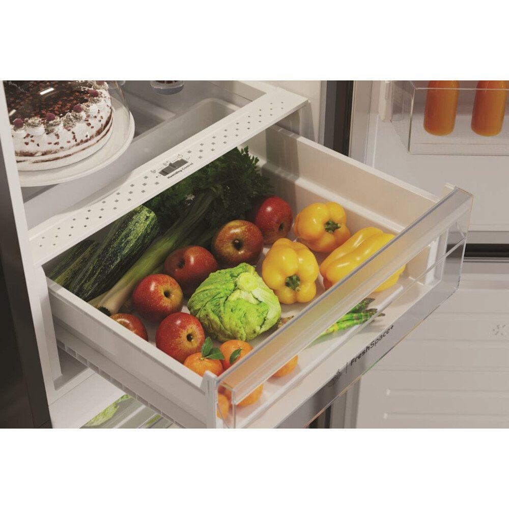 Indesit INFC850TI1K1 50-50 Frost Free Fridge Freezer - Black | Atlantic Electrics