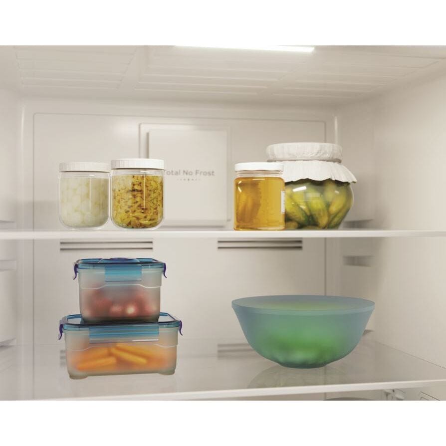 Indesit INFC850TI1K1 50-50 Frost Free Fridge Freezer - Black | Atlantic Electrics