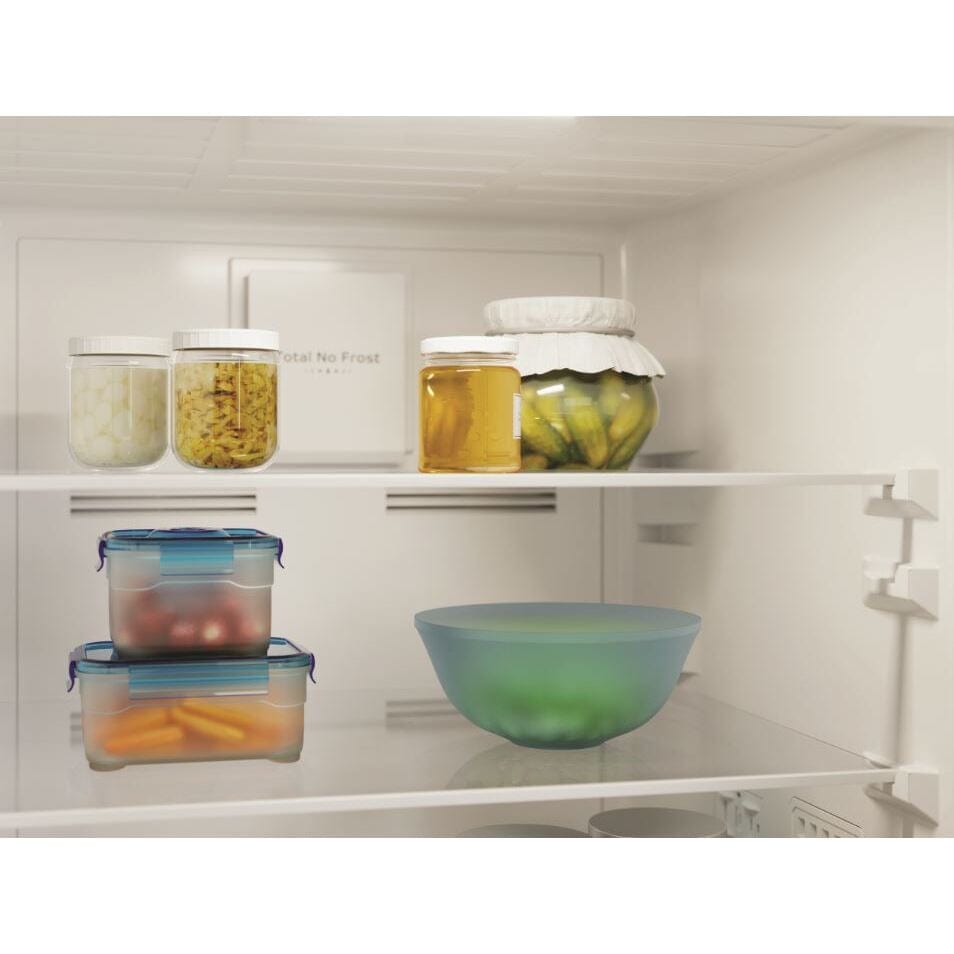 Indesit INFC850TI1KAQUA1 50-50 Frost Free Fridge Freezer - Black | Atlantic Electrics