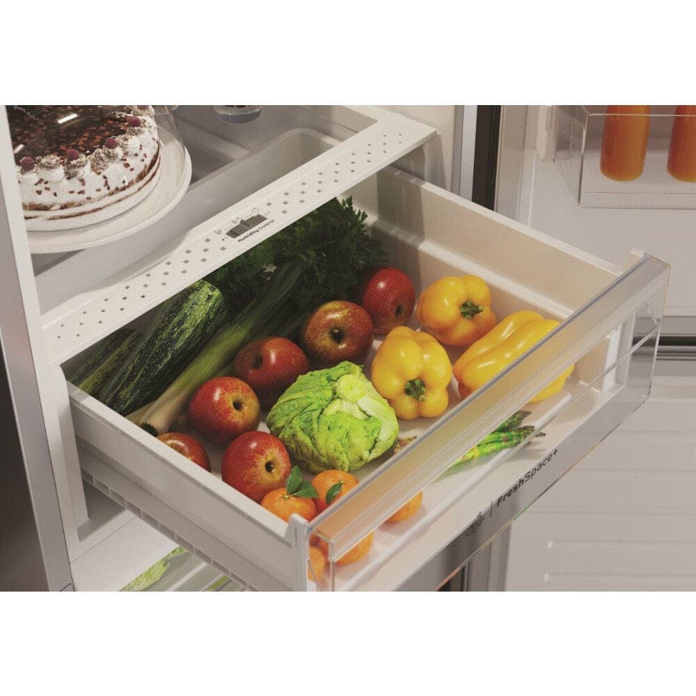 Indesit INFC850TI1SAQUA1 50-50 Frost Free Fridge Freezer - Silver | Atlantic Electrics