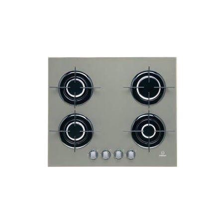Indesit IPG640STD Four Zone 59cm Gas Hob in Turtledove | Atlantic Electrics