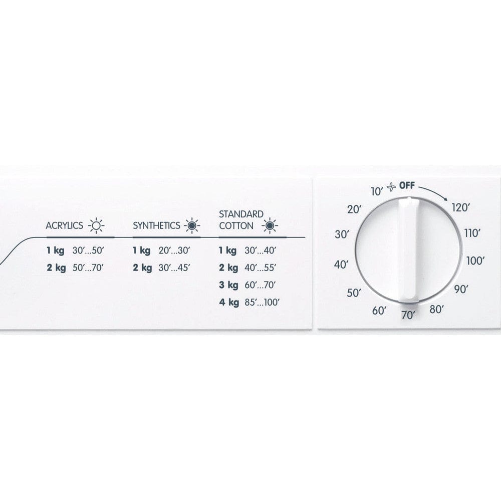 Indesit NIS41V 4kg Freestanding Front Vented Tumble Dryer - White | Atlantic Electrics