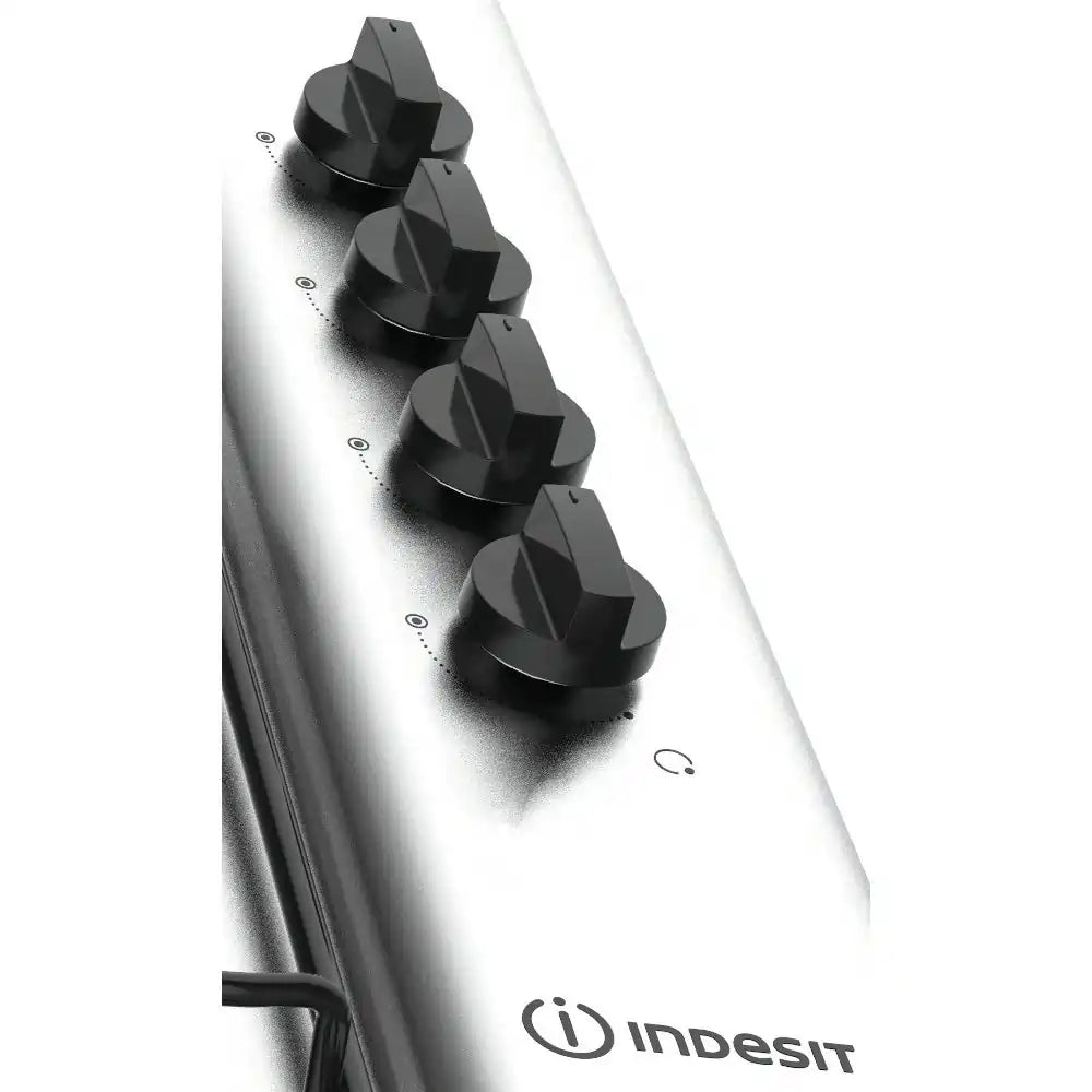 Indesit PAA642IX/IWE1 4 Burner Gas Hob - Stainless Steel | Atlantic Electrics