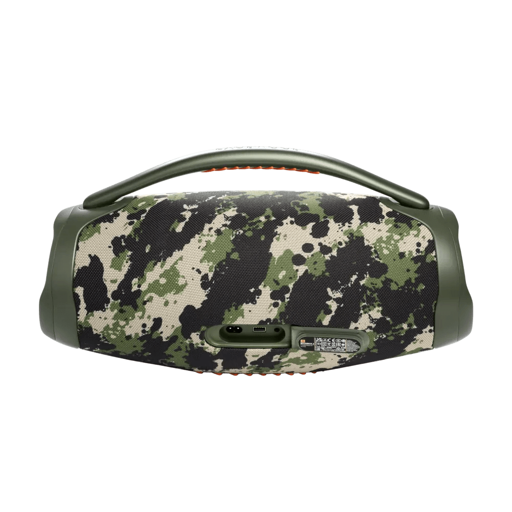 JBL BOOMBOX 3 SQUAD Wireless Portable Waterproof Bluetooth Speaker with Indoor and Outdoor Modes, 24 Hours Playtime - Squad | Atlantic Electrics