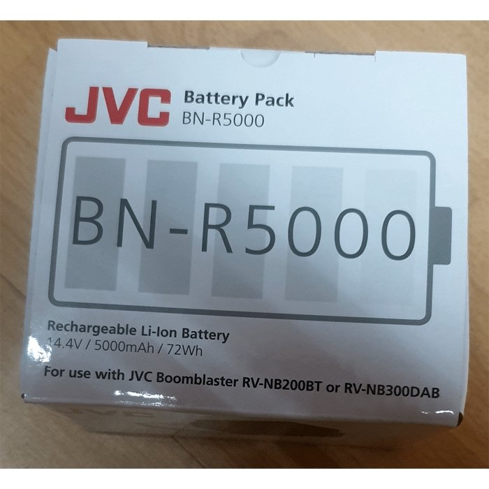 JVC BNR5000 Optional Battery Pack For JVC RVNB300DAB & RVNB200BT Boomblasters | Atlantic Electrics
