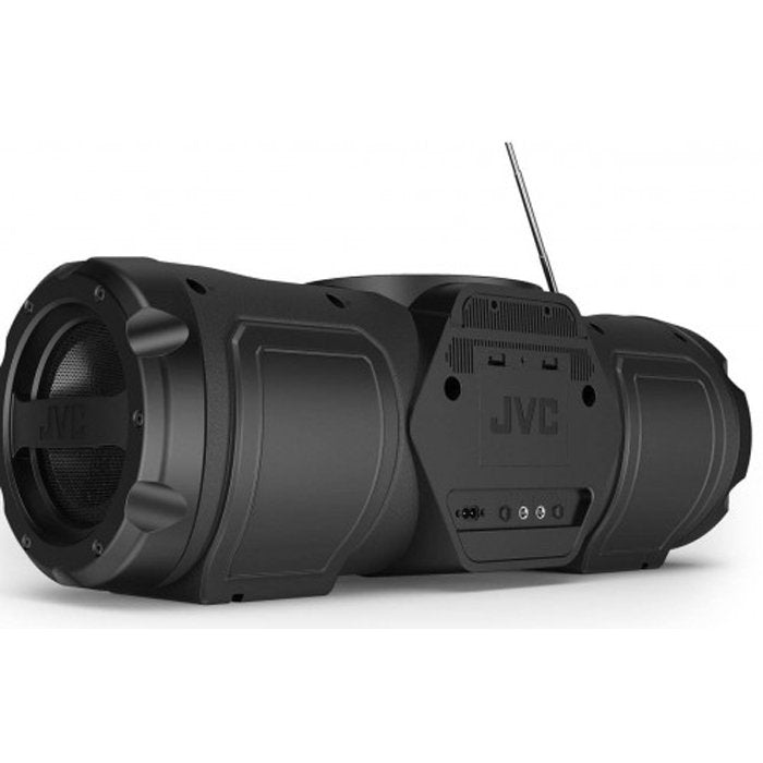 JVC RVNB300DAB 60W CD BoomBlaster with USB, DAB+ and Bluetooth Audio-Streaming | Atlantic Electrics
