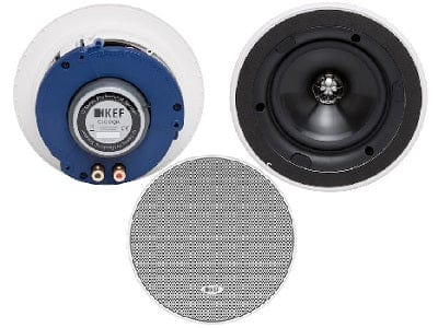 KEF CI130QR Uni-Q Array 2way Spks.(Single) Round | Atlantic Electrics