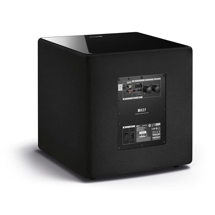 Kef KUBE 10 High Performance 10” Subwoofer Black | Atlantic Electrics