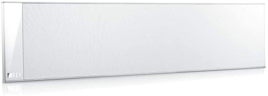 KEF T301C Thin Centre Channel Speaker - White | Atlantic Electrics