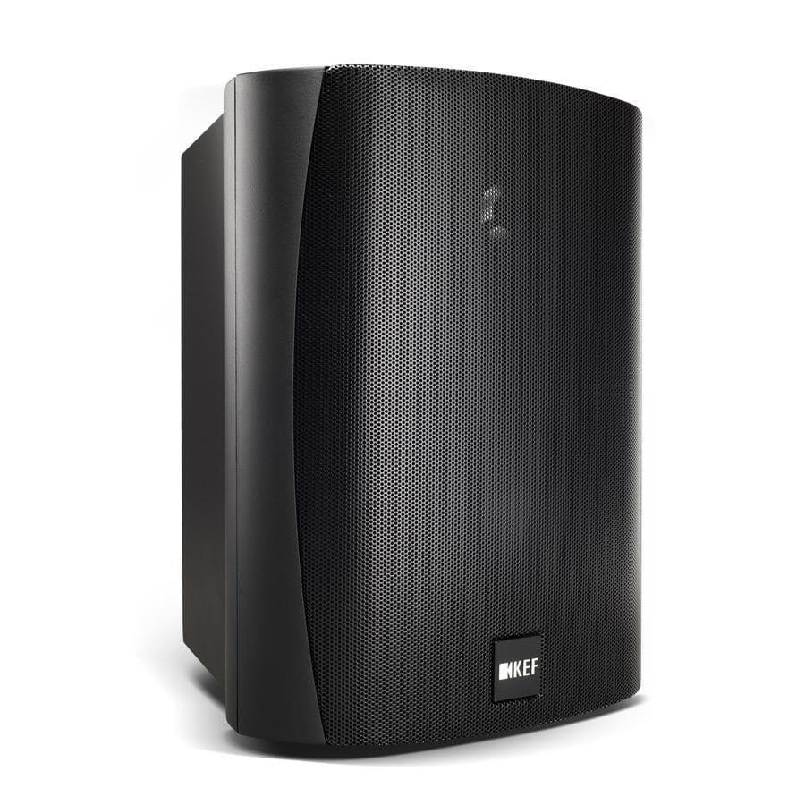 Kef VENTURA 5 Black All Weather Outdoor Speakers (Pair) | Atlantic Electrics