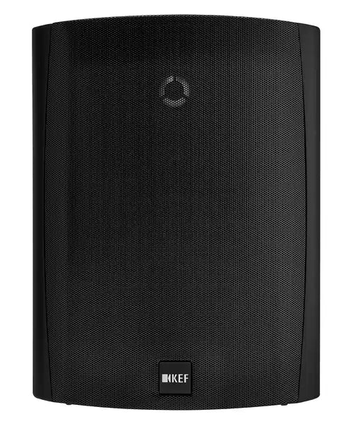 Kef VENTURA 6 Black All Weather Outdoor Speakers (Pair) | Atlantic Electrics