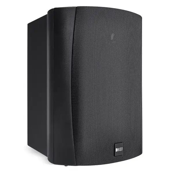 Kef VENTURA 6 Black All Weather Outdoor Speakers (Pair) | Atlantic Electrics