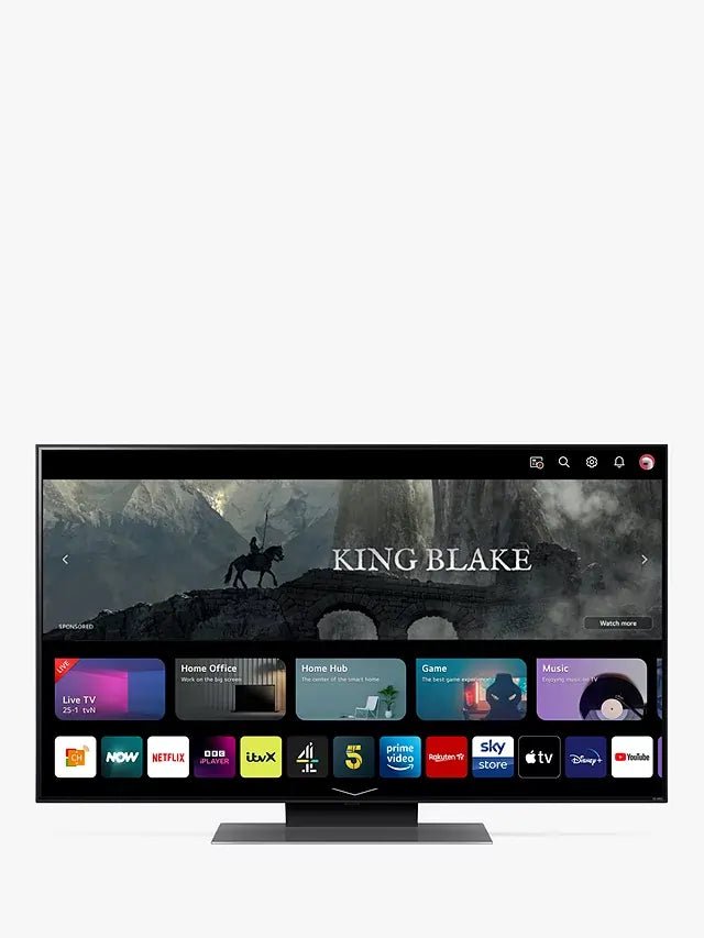 LG 50QNED816RE (2023) QNED HDR 4K Ultra HD Smart TV, 50 inch with Freeview Play/Freesat HD - Ashed Blue | Atlantic Electrics