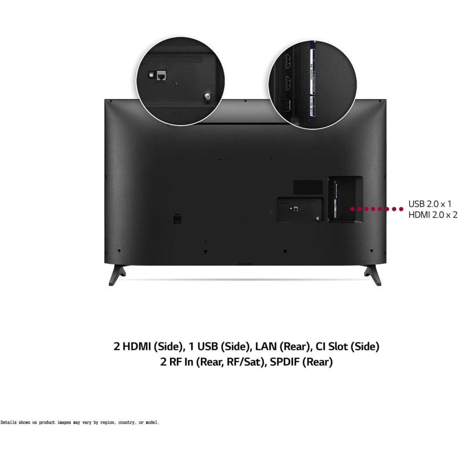 LG 50UP75006LF (2021) LED HDR 4K Ultra HD Smart TV, 50 inch with Freeview Play-Freesat HD, Ceramic Black | Atlantic Electrics