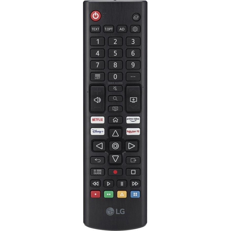 LG 50UP75006LF (2021) LED HDR 4K Ultra HD Smart TV, 50 inch with Freeview Play-Freesat HD, Ceramic Black | Atlantic Electrics