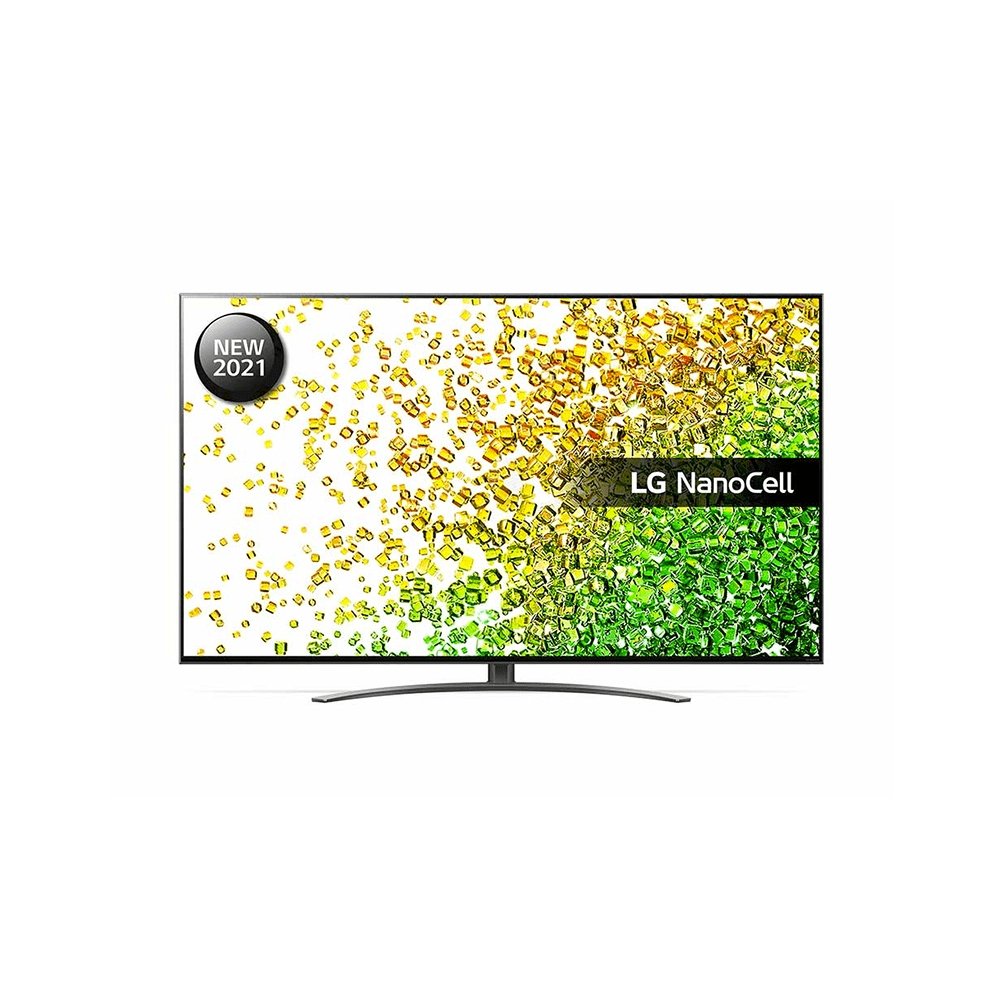 LG 55NANO886PB (2021) LED HDR NanoCell 4K Ultra HD Smart TV, 55 inch with Freeview Play-Freesat HD & Dolby Atmos, Dark Steel Silver | Atlantic Electrics