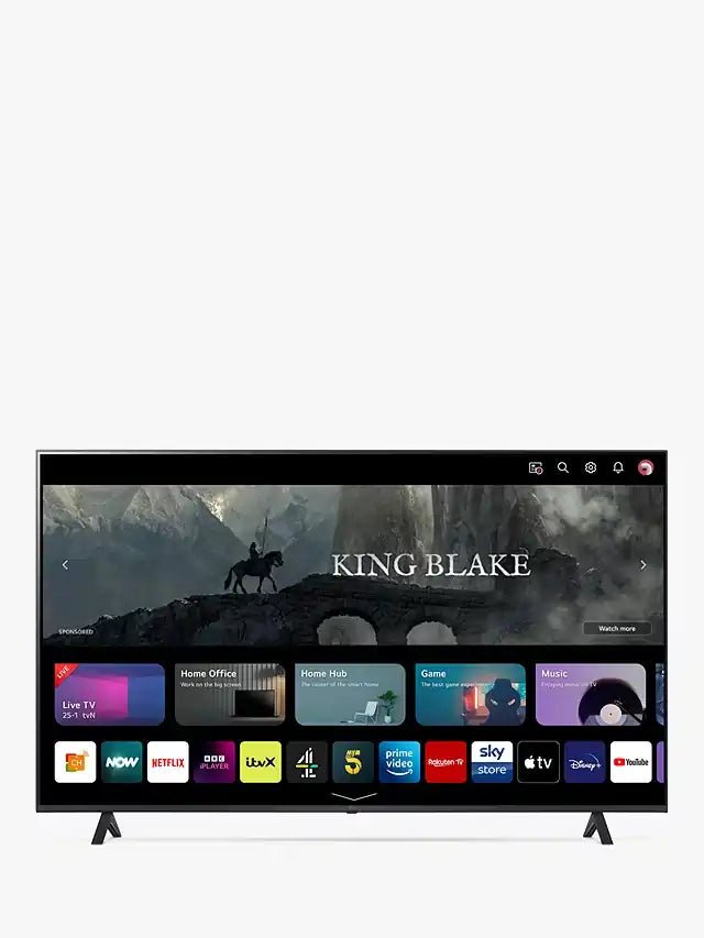 LG 65UR78006LK (2023) LED HDR 4K Ultra HD Smart TV, 65 inch with Freeview Play/Freesat HD - Dark Iron Grey | Atlantic Electrics