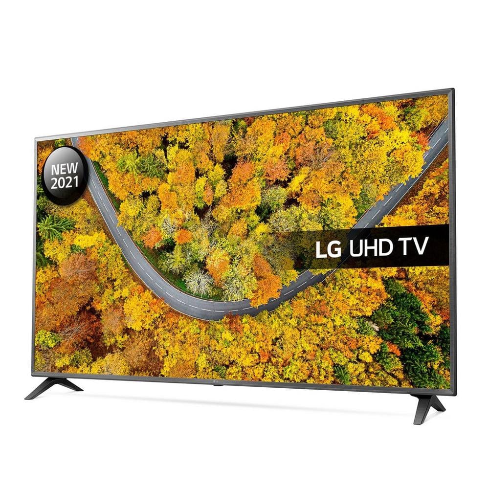 LG 75UP75006LC 75 inch 4K UHD HDR Smart LED TV (2021 Model) with Freeview Play, Prime Video, Netflix, Disney+, Google Assistant and Alexa compatible | Atlantic Electrics