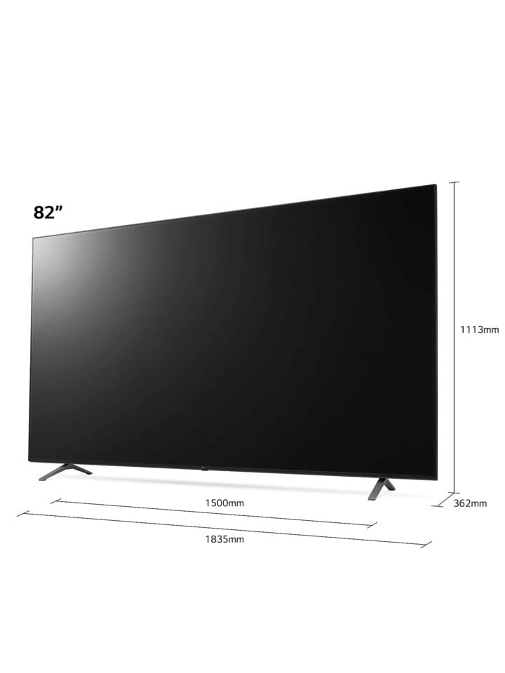 LG 82UP80006LA 82" 4K UHD LED Smart TV with Freeview Play - Atlantic Electrics - 39478152888543