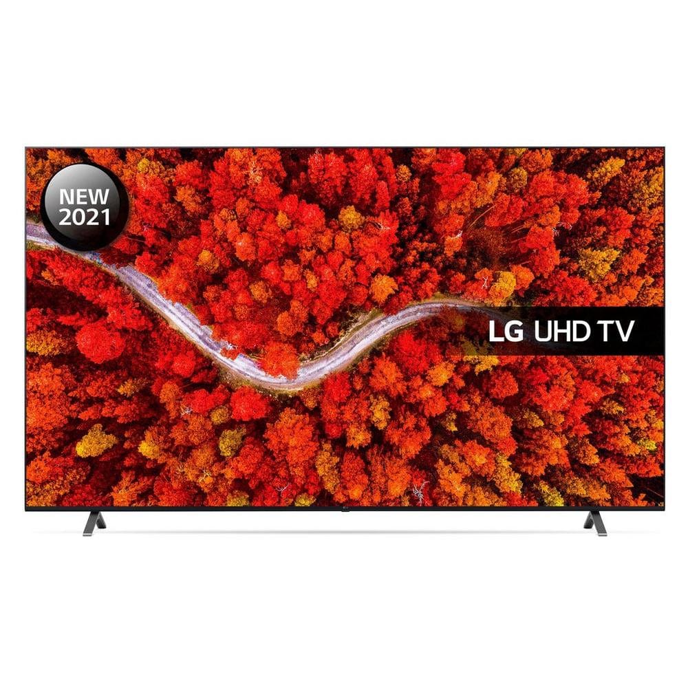 LG 86UP80006LA (2021) LED HDR 4K Ultra HD Smart TV, 86 inch with Freeview Play-Freesat HD & Dolby Atmos, Ashed Blue | Atlantic Electrics