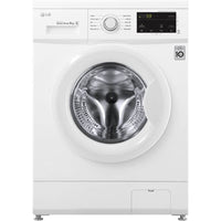 Thumbnail LG F4MT08WE 8kg 1400 Spin Washing Machine with 6 Motion Direct Drive - 39478151643359