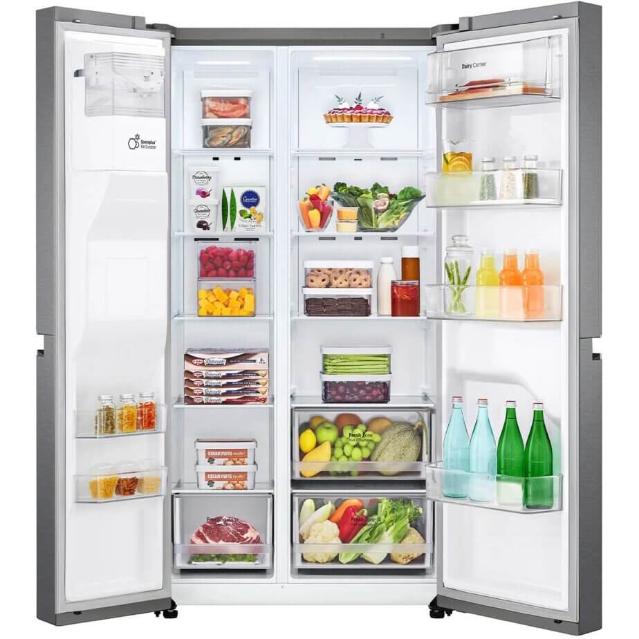 LG GSLD50DSXM 91.3cm Frost Free American Style Fridge Freezer Graphite | Atlantic Electrics