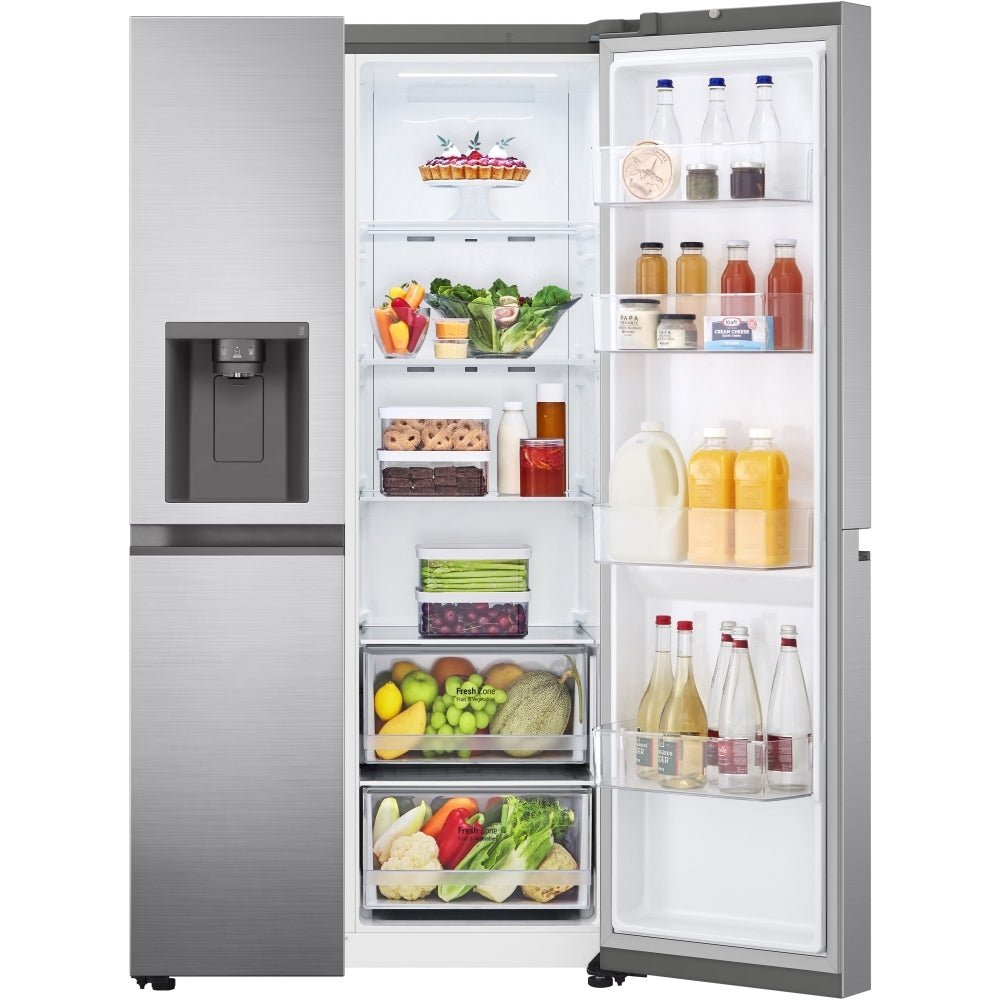 LG GSLV50PZXL 91.3cm Frost Free American Style Fridge Freezer - Stainless Steel | Atlantic Electrics