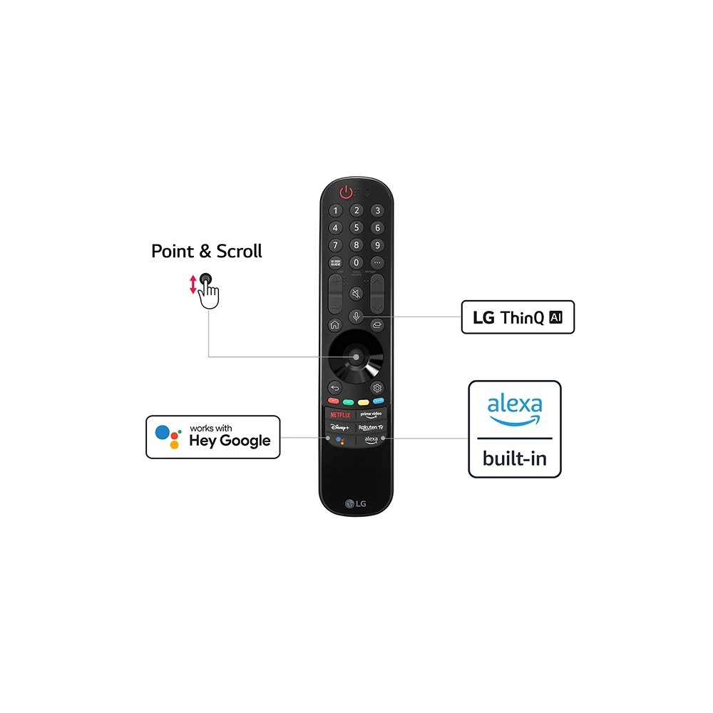 LG OLED48A26LAAEK 48" 4K OLED Smart TV with Voice Assistants | Atlantic Electrics