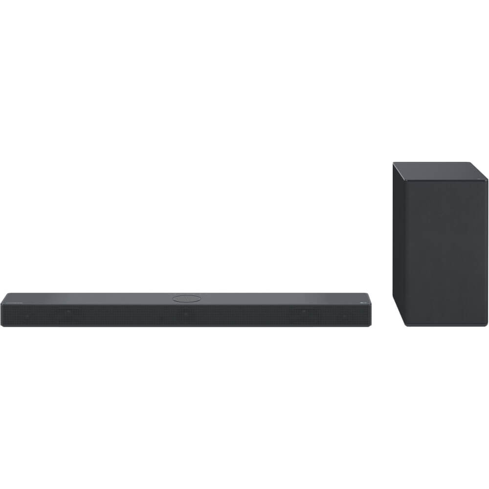 LG USC9S Bluetooth Wi-Fi Soundbar with High Resolution Audio, Dolby Atmos, DTS:X & Wireless Subwoofer, Black | Atlantic Electrics