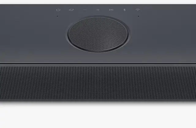 LG USC9S Bluetooth Wi-Fi Soundbar with High Resolution Audio, Dolby Atmos, DTS:X & Wireless Subwoofer, Black | Atlantic Electrics