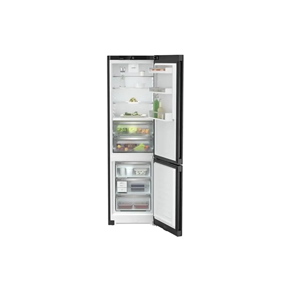 Liebherr CBNBDA5723 Plus 360 Litre Fridge-Freezer with BioFresh and NoFrost, 59.7cm Wide - Black | Atlantic Electrics