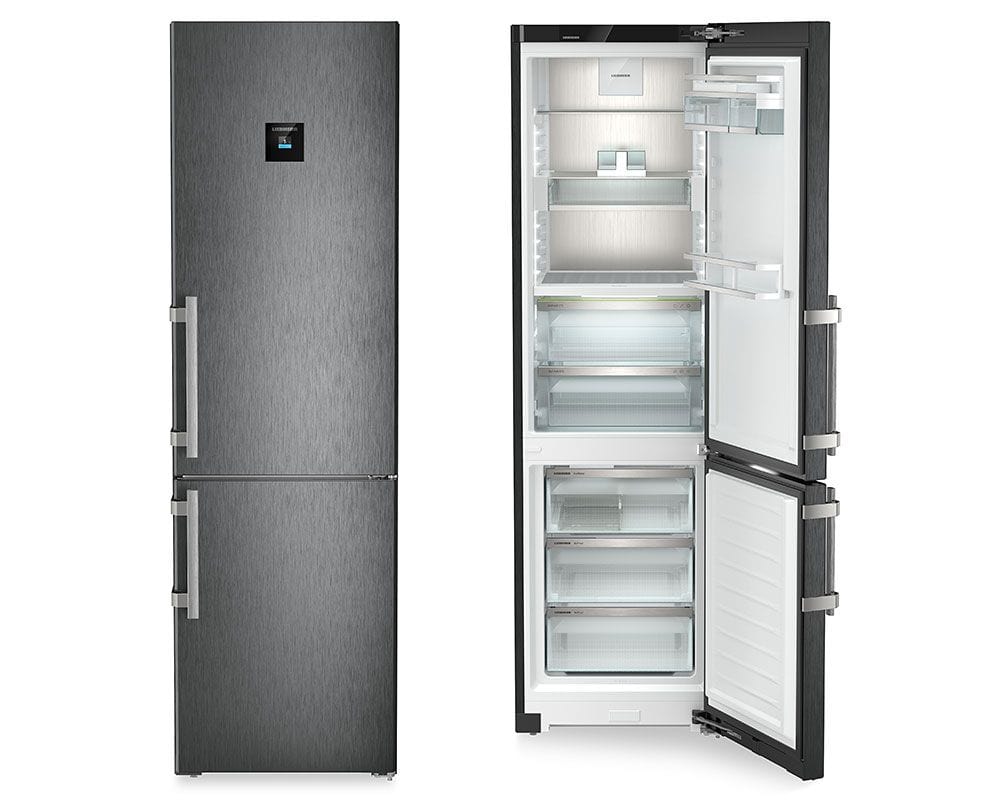 Liebherr CBNBSD576I 363L NoFrost Fridge Freezer Black BioFresh,IceMaker (Fixed Water Connection) | Atlantic Electrics