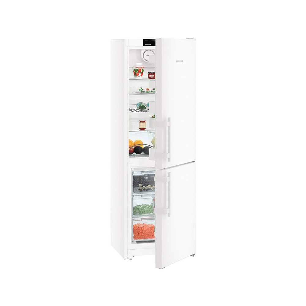 Liebherr CN3515 317 Litre Freestanding Fridge Freezer with NoFrost- 60cm Wide- White - Atlantic Electrics - 39478169796831