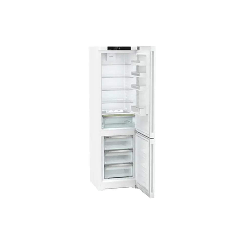 Liebherr CND5703 Pure 371 Litre Combined Fridge-Freezer with EasyFresh and NoFrost, 3 Freezer Drawers, 59.7cm Wide - White | Atlantic Electrics